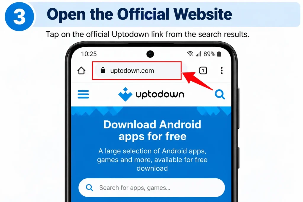 Uptodown install