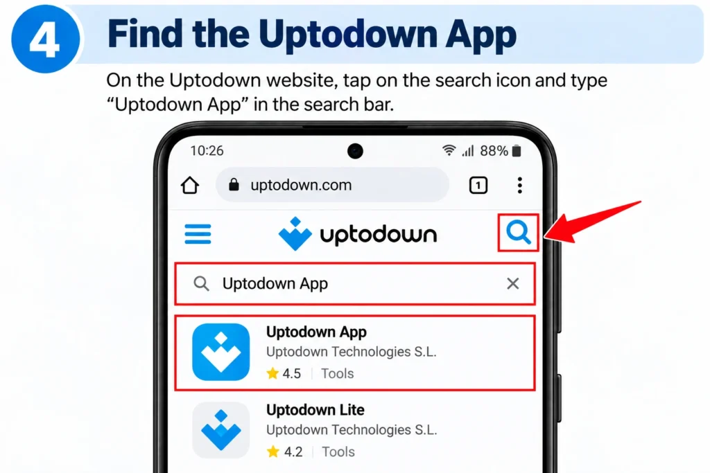 Download Uptodown install